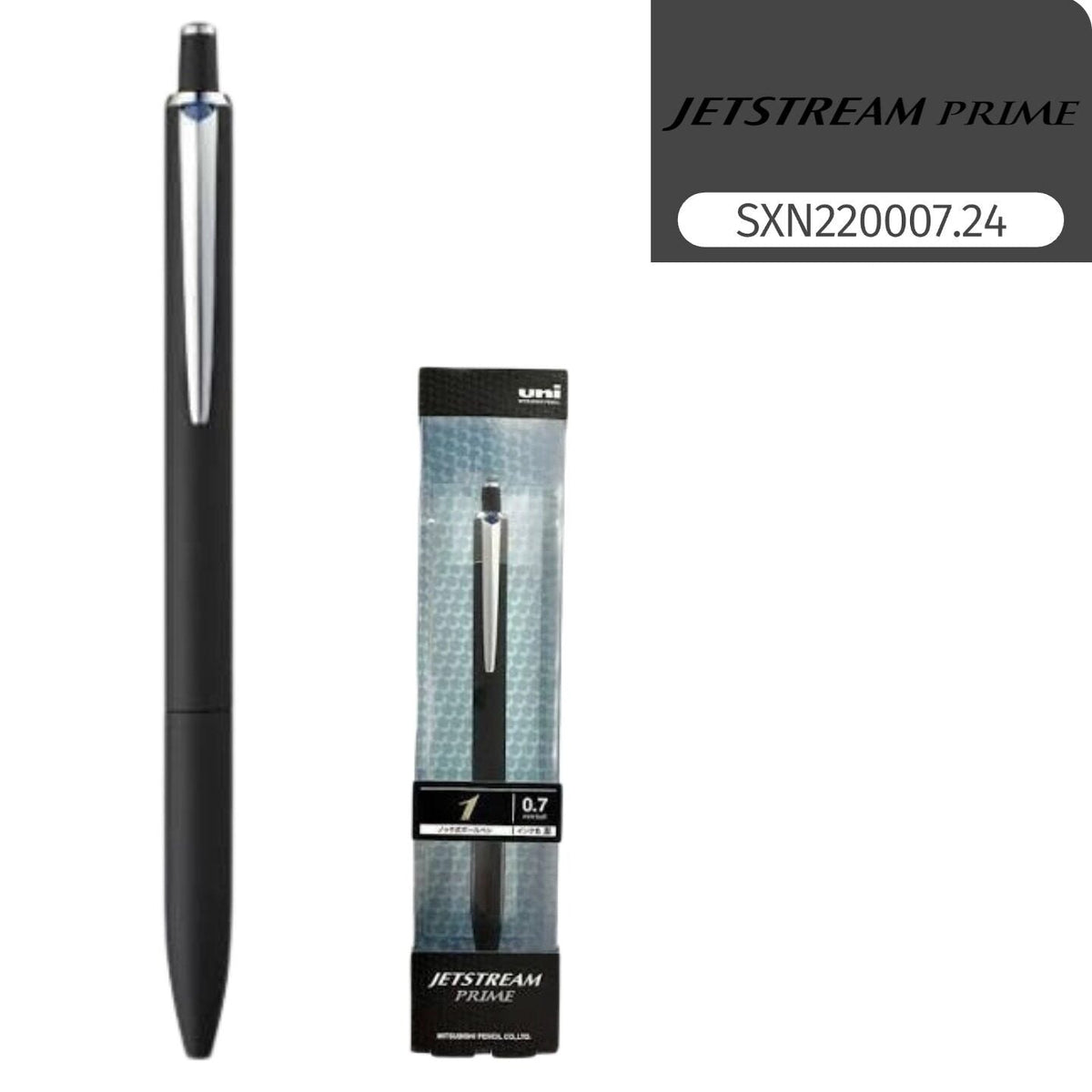 Uni Jetstream Prime Retractable Ballpoint Pen, 0.7mm | SXN220007 Black