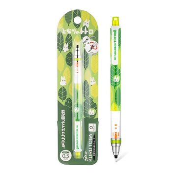 Uni Kuru Toga Mechanical Pencil 0.5mm Totoro Green