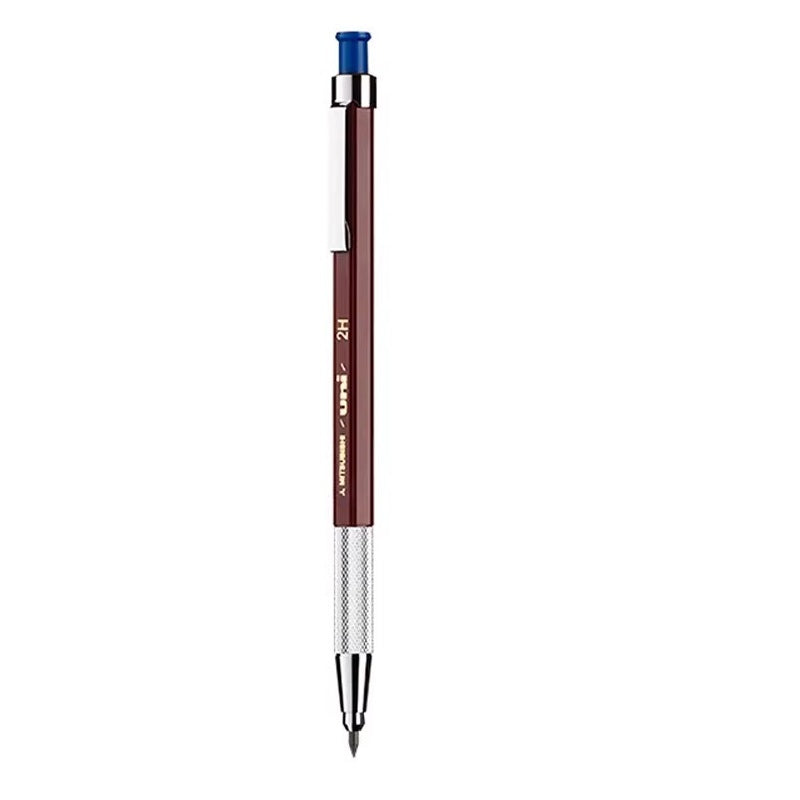 Uni Mitsubishi Lead Holder - 2 mm - HB/4H with 6pcs Pencil Leads 2H