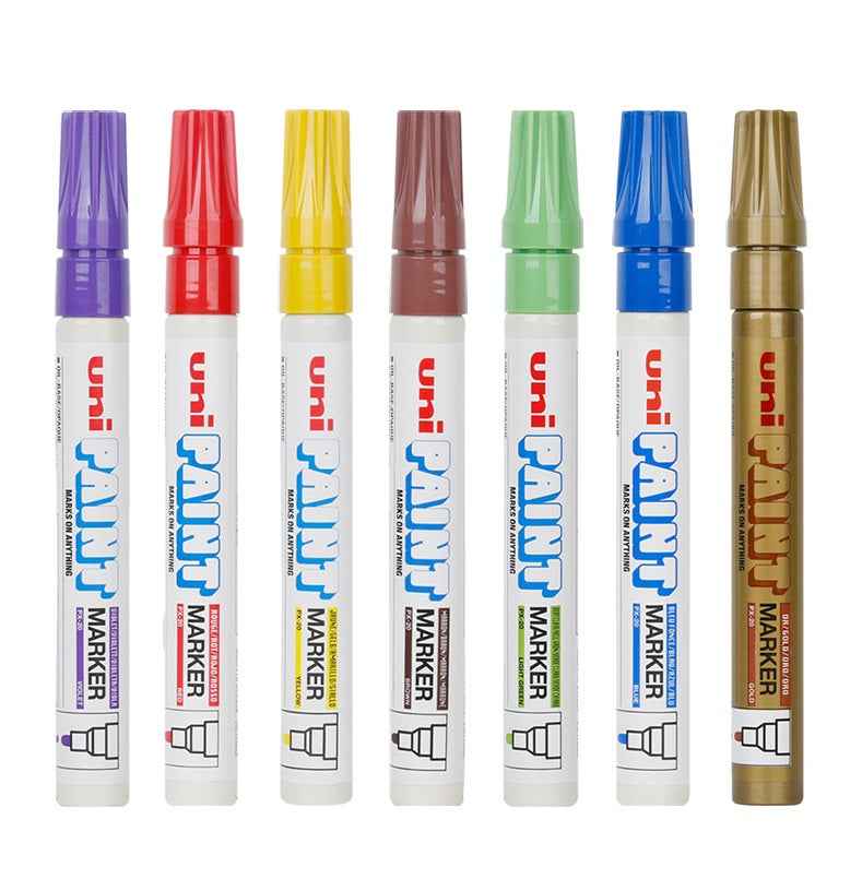 Uni-Paint Oil Based Paint Marker Pens PX-20 15 Full Colors