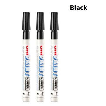 Uni-Paint Oil Based Paint Markers PX-21 Fine Line (1.2mm) 3 Pack Black