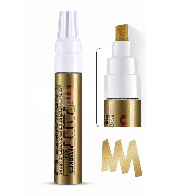Uni-Paint Oil Based Paint Marker Pens PX-30 2 Pack Gold