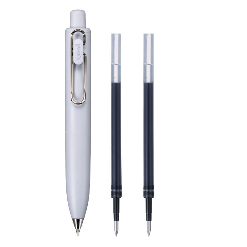 Mitsubishi Uni-ball One P Gel Ink Pen with 2 Refills 0.5MM Peach