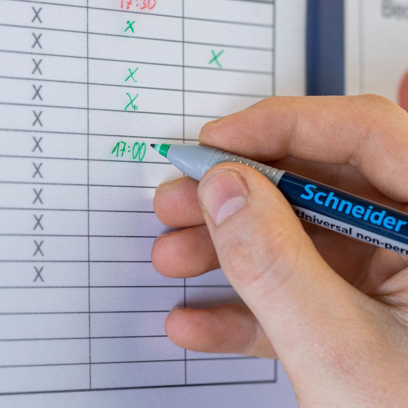 Schneider Maxx 223 F Non-Permanent Marker 0.7mm 4 Color Pack