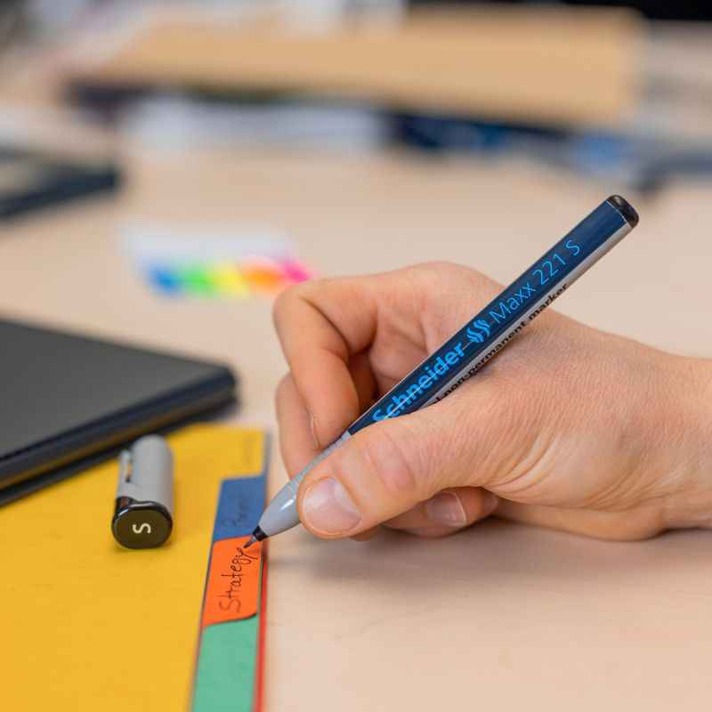 Schneider Maxx 221 S Non-Permanent Marker 0.4mm 2 Pack