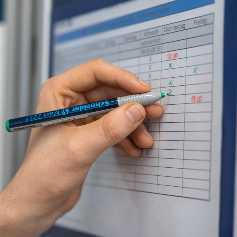 Schneider Maxx 223 F Non-Permanent Marker 0.7mm 4 Color Pack 4 Mixed
