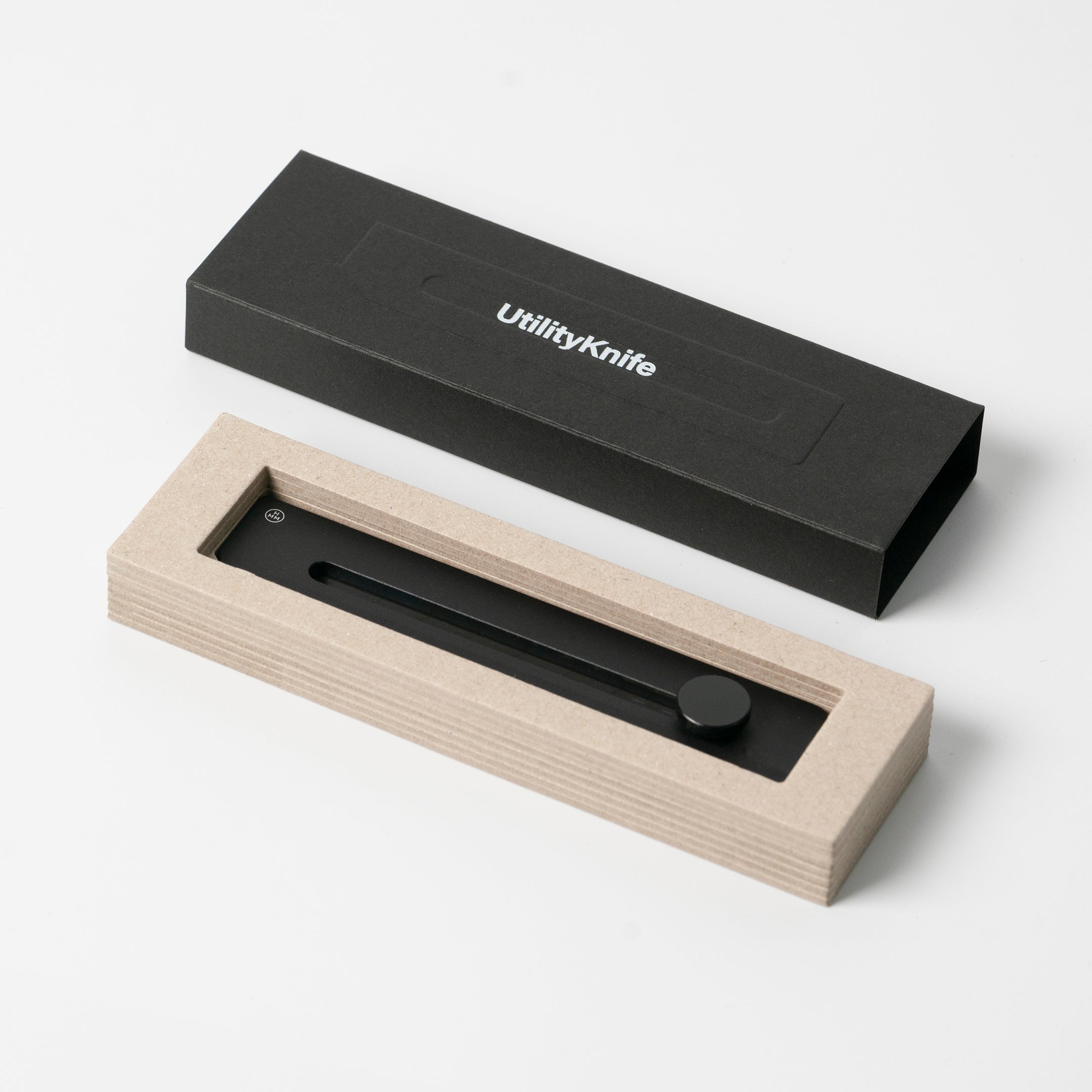 HMM EDC Utility Knife Black/Army/Silver with OLFA Blade