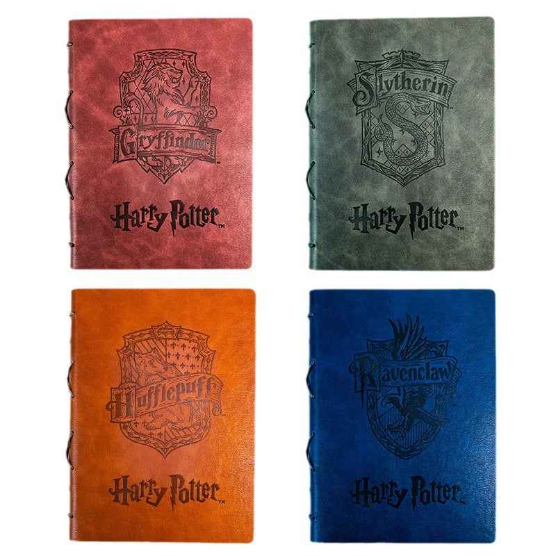 Vintage Harry Potter Inspired Notebook – PU Leather A5