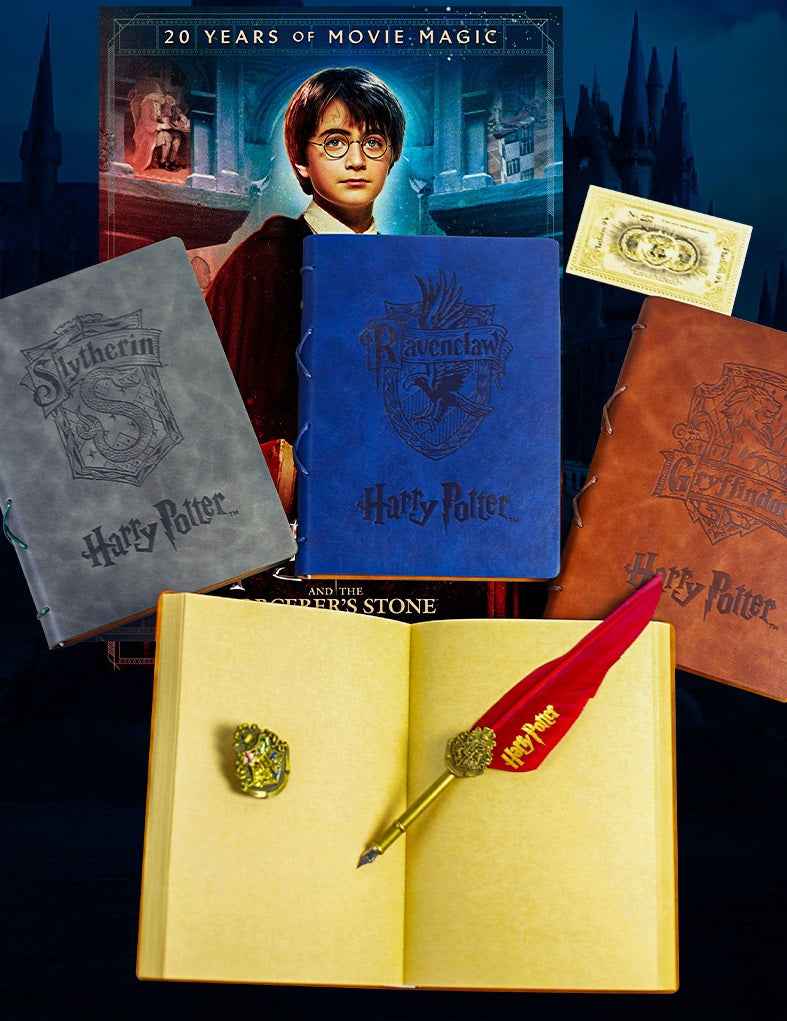 Vintage Harry Potter Inspired Notebook – PU Leather A5
