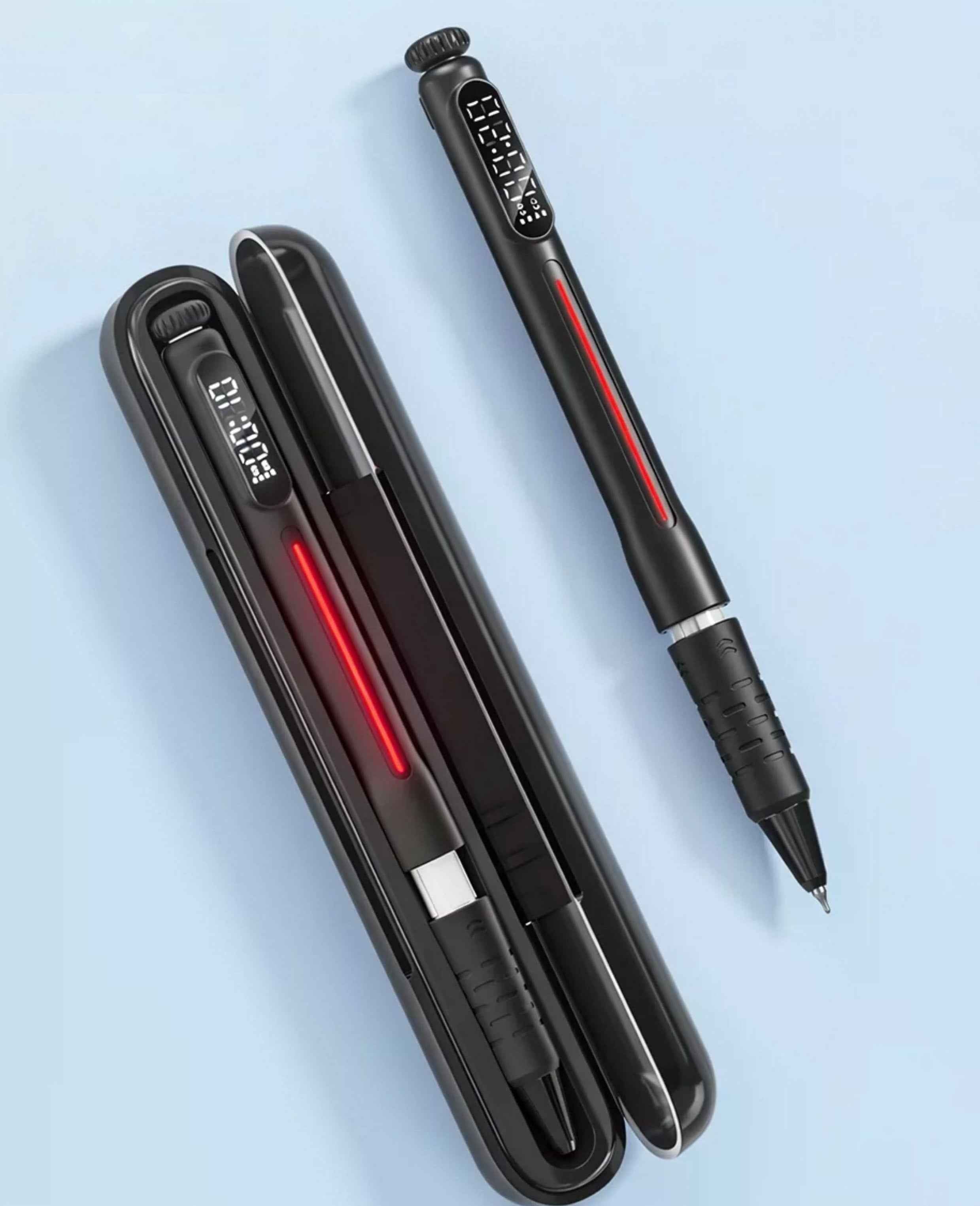Woosense "Time Flow" Smart Pen with Timer & Charging Dock