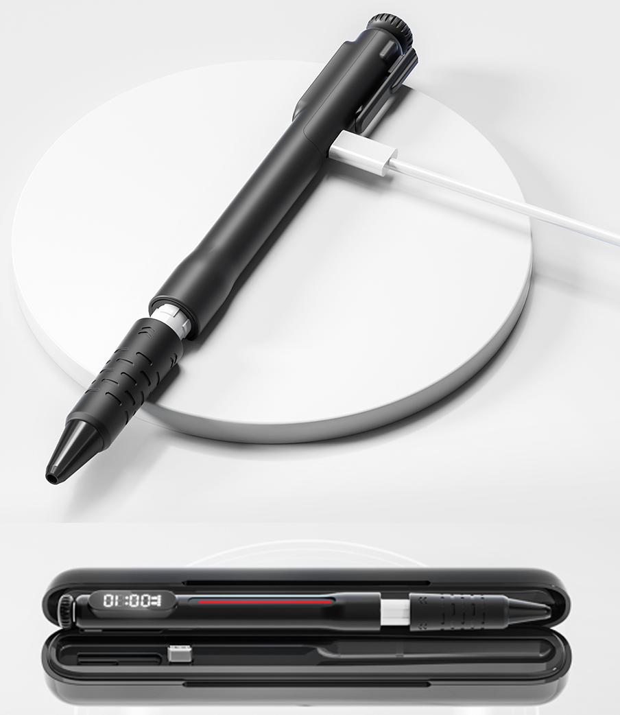 Woosense "Time Flow" Smart Pen with Timer & Charging Dock