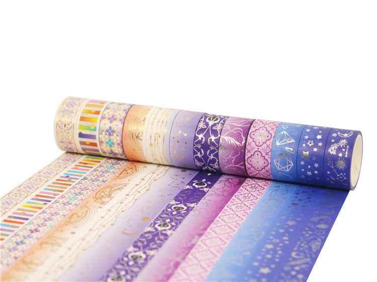 Starry Night Washi Tape Set 12 Rolls