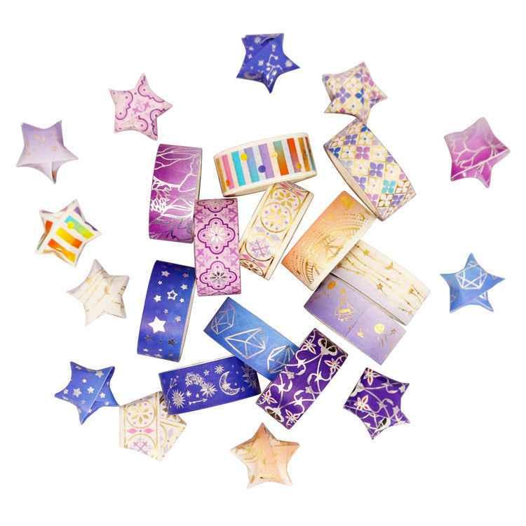 Starry Night Washi Tape Set 12 Rolls
