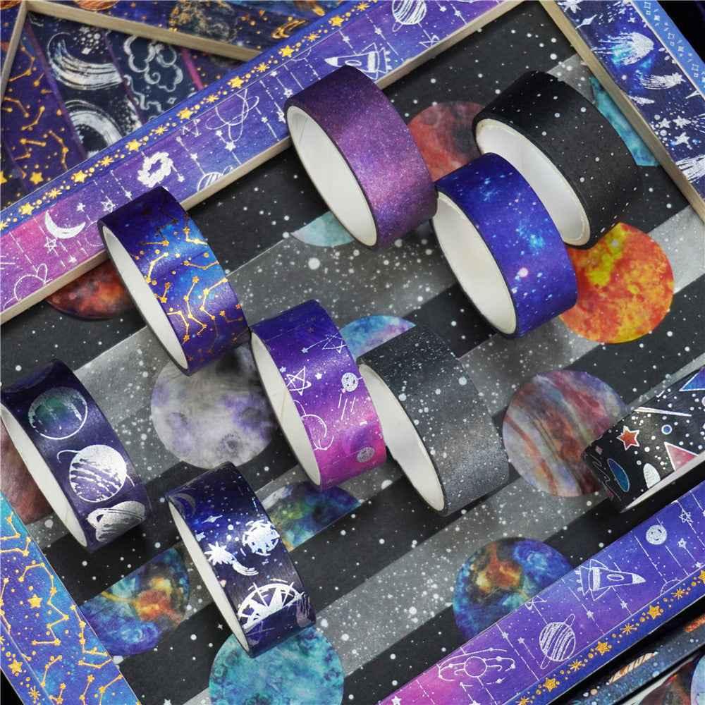Galaxy Washi Masking Tape Set 19 Rolls