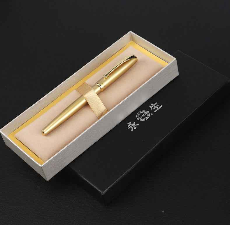Wing Sung 3409 Fountain Pen Gold Plated Nib with Converter