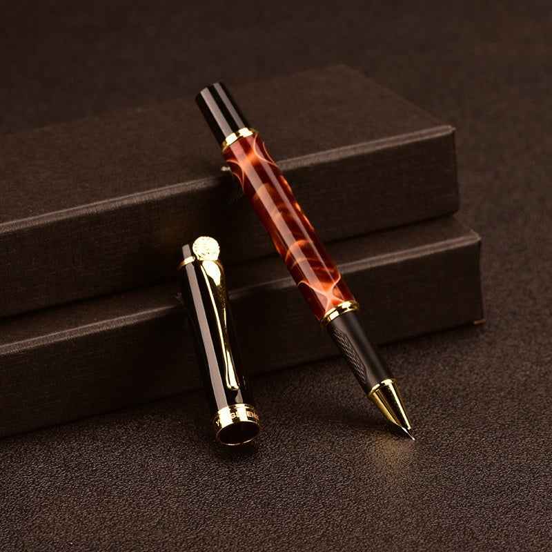 Wing Sung 9305 Acrylic Resin Fountain Pen Red