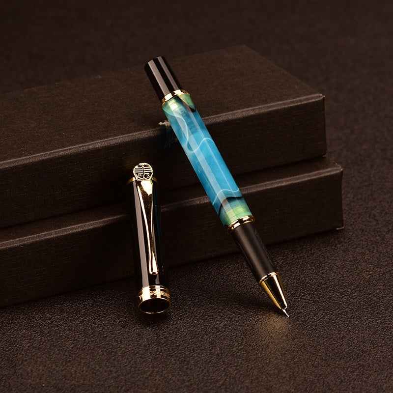 Wing Sung 9305 Acrylic Resin Fountain Pen Sky Blue