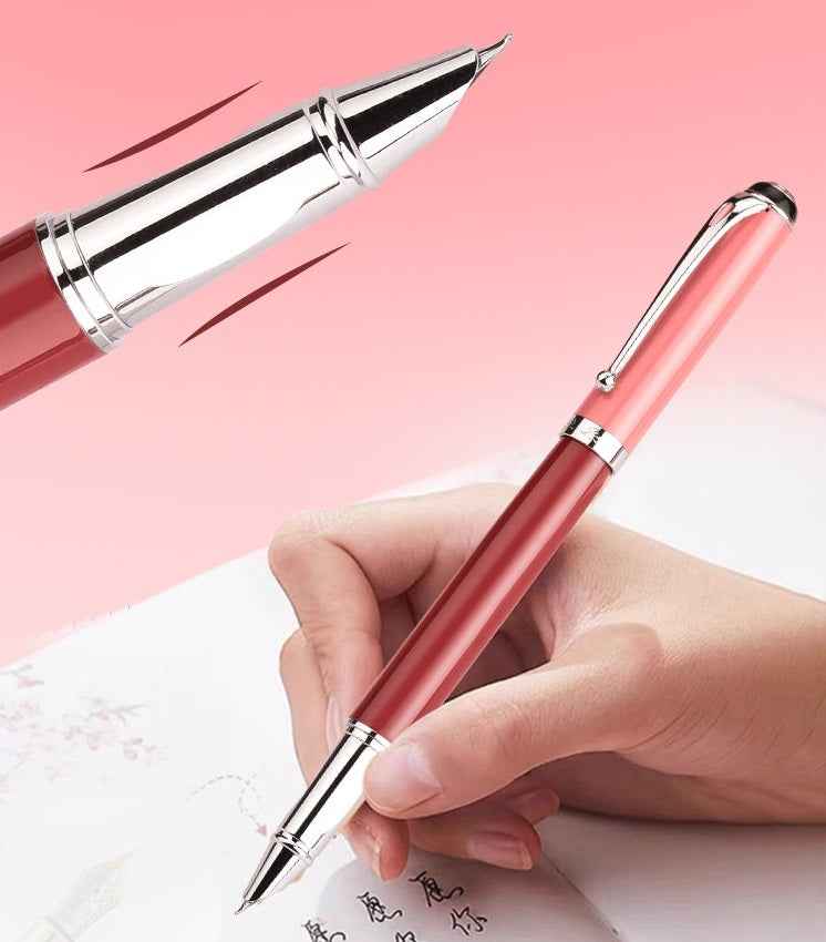 Wing Sung 9327 Fountain Pen Morandi Color – Silver Iridium Nib