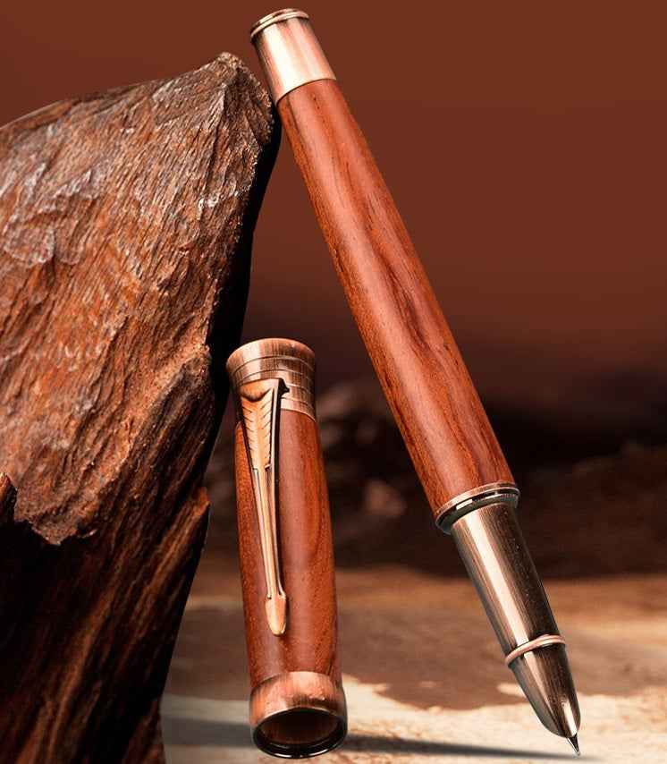 Wing Sung 9388 Fountain Pen – Solid Wood & Brass Body