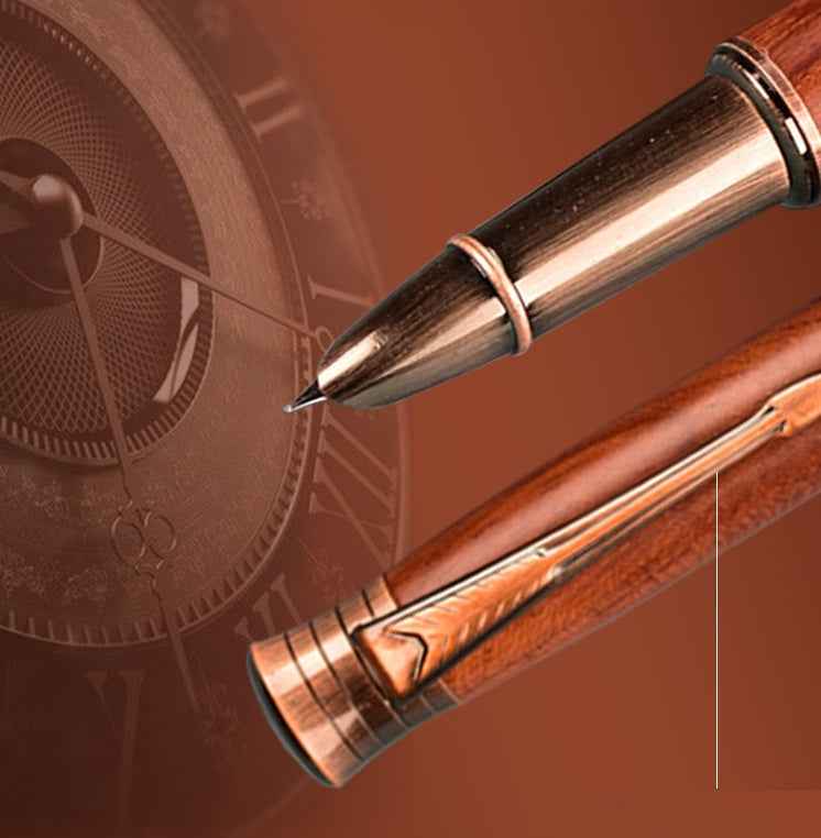 Wing Sung 9388 Fountain Pen – Solid Wood & Brass Body