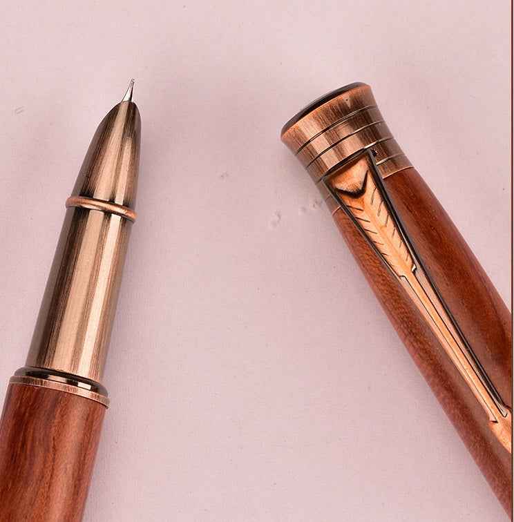 Wing Sung 9388 Fountain Pen – Solid Wood & Brass Body