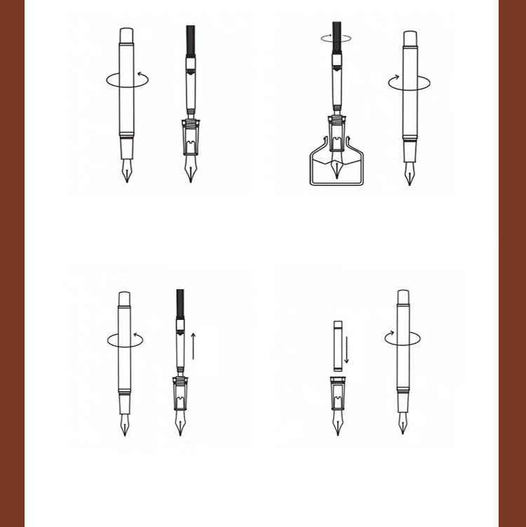 Wing Sung 9388 Fountain Pen – Solid Wood & Brass Body