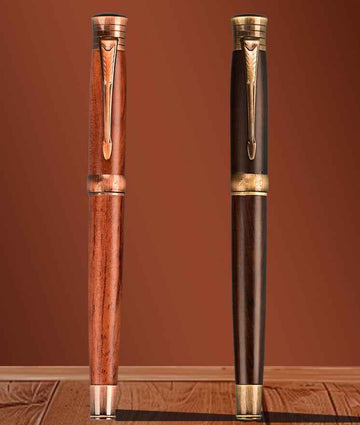 Wing Sung 9388 Fountain Pen – Solid Wood & Brass Body