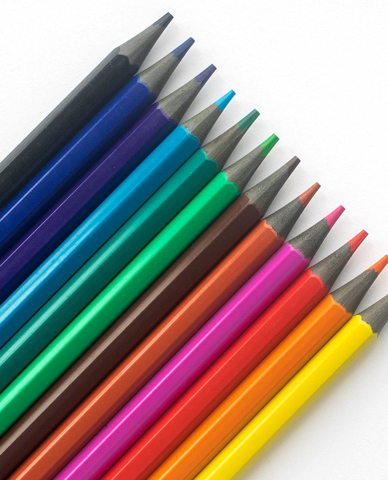 Woodless Colored Pencil 12/24 Pack