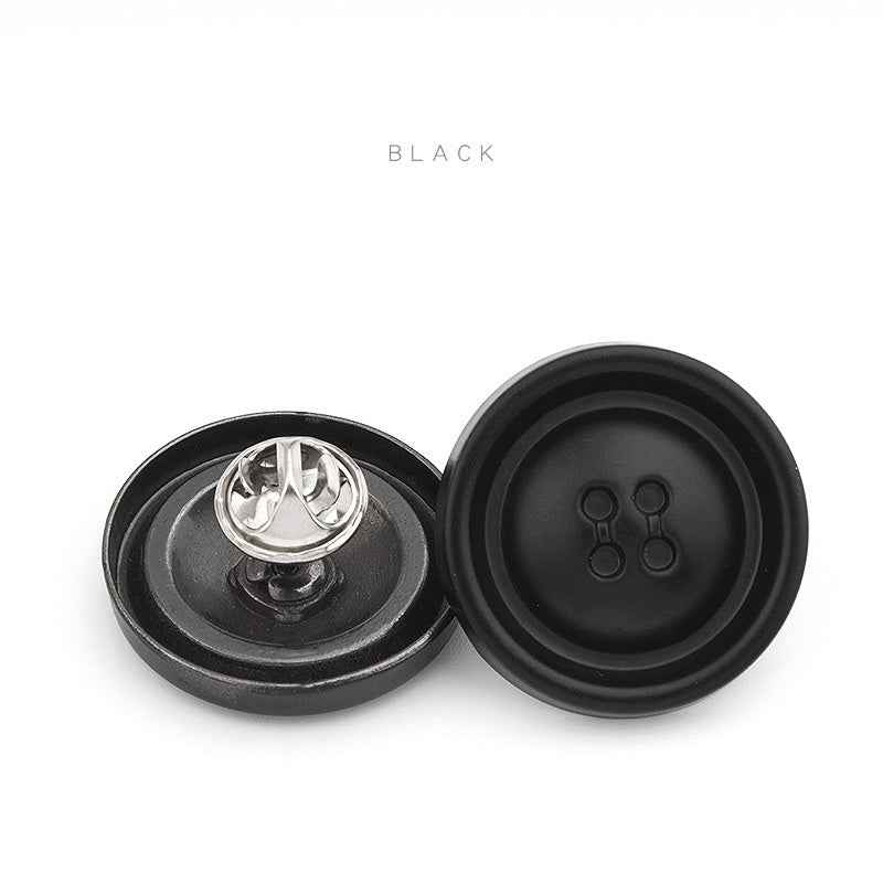 No-sew pin snap buttons, black metal snap fasteners