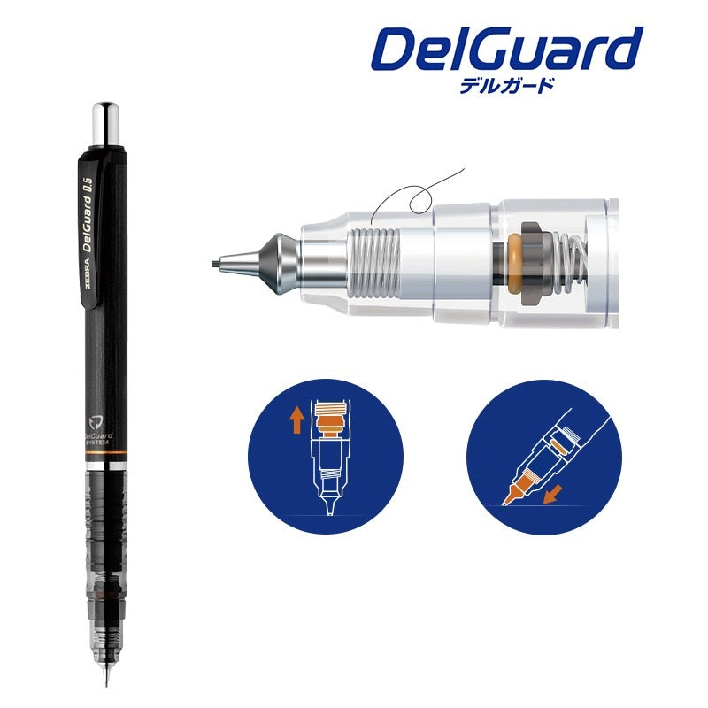 Zebra DelGuard Mechanical Pencil 0.5mm Sanrio Kuromi 20th Anniversary