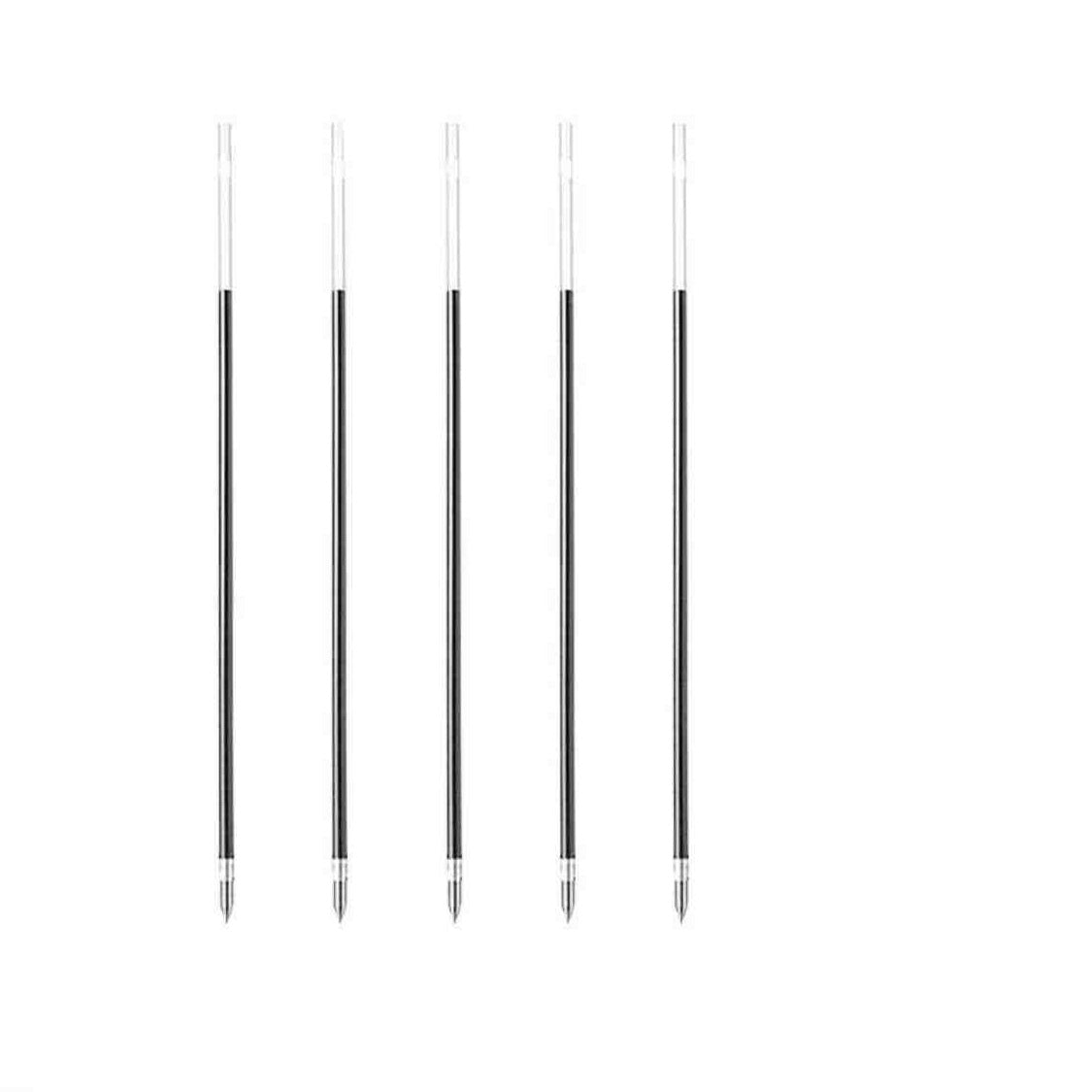 Zebra H-0.7 Ballpoint Pen Refill - 0.7 mm - Black/Blue/Red - 10 Pack