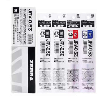 Zebra JRV-0.5 Sarasa R Gel Pen Refill 0.5mm Black/Red/Blue 10 Pack