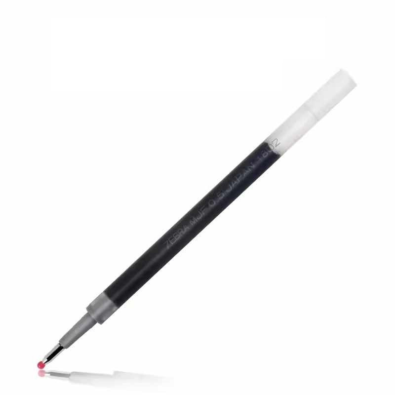 Zebra MJF-0.4 Sarasa Mark On Gel Pen Refill - 0.4 mm - Black - 10 Pack