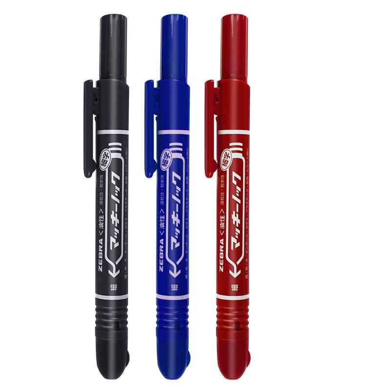 Zebra Permanent Pen,McKnock,Fine Point,3 Count P-YYSS6 Mixed