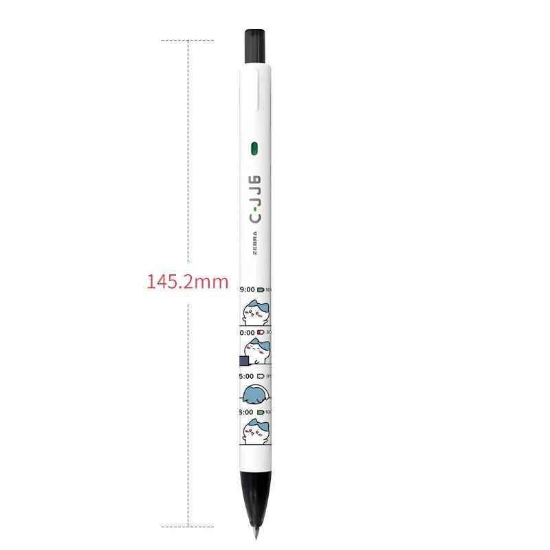 Zebra JJ6 Gel Pen 0.5mm Black Ink × Chiikawa Limited Edition 3 Pack