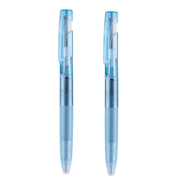 Zebra bLen Gel Pen Ice Color Limited 0.5mm,Black Ink,2 Pack Blue