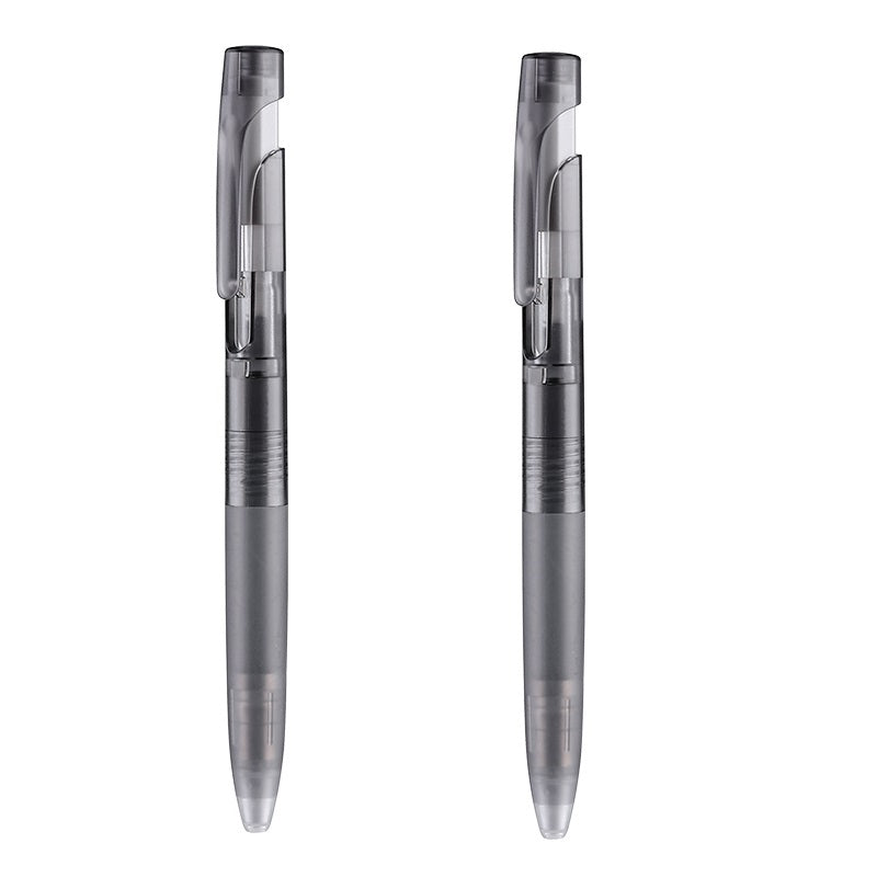 Zebra bLen Gel Pen Ice Color Limited 0.5mm,Black Ink,2 Pack Black