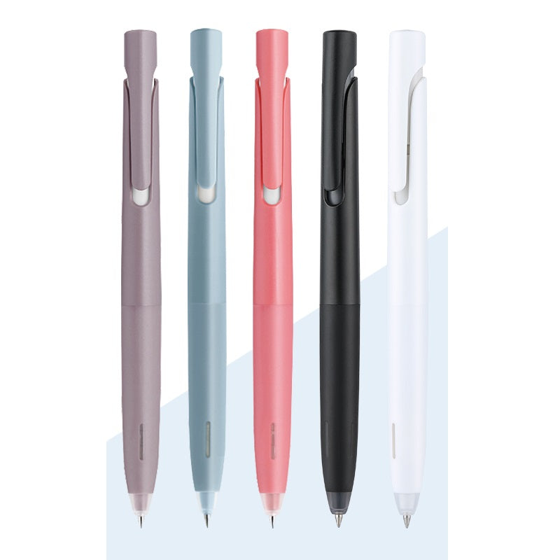 Zebra bLen Ballpoint Pen 0.5mm,Black Ink,5 Pack B