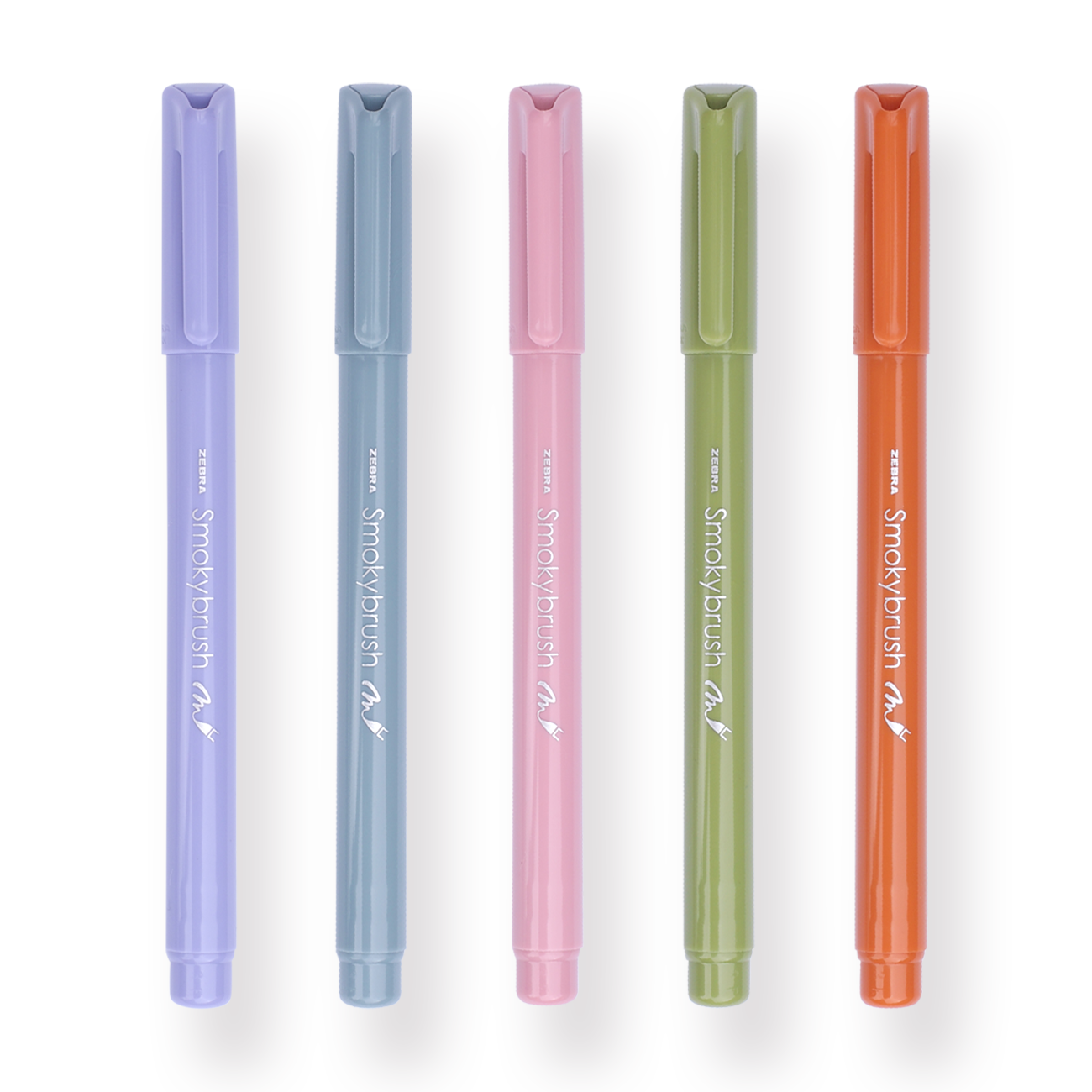Zebra Smoky Brush Pen - Set of 5 Colors