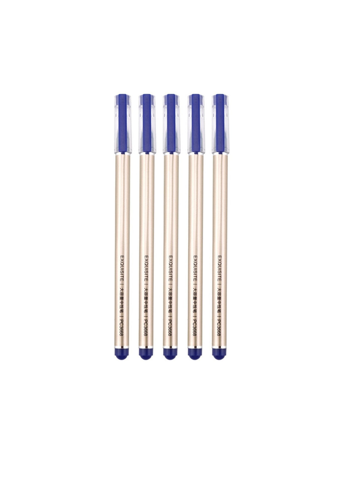 Baoke EXQUISITE 0.5mm Jumbo Gel Ink Pen 12 Pack 0.5mm Blue