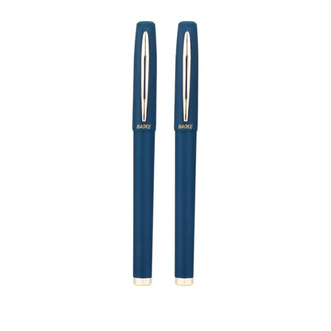 Baoke Antibacterial Gel Pen 1.0 Pack of 12 Blue 1.0mm