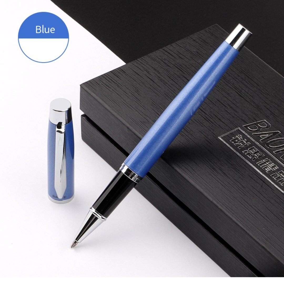 Baoke Rollerball Pen T14 Pearl 0.7 Athnes-White