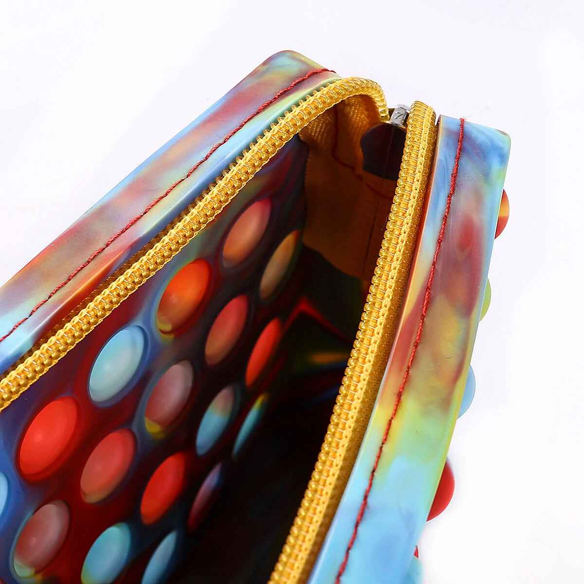 Bubble Sensory Pencil Case Toy Anti Stress Silicone Pencil Case