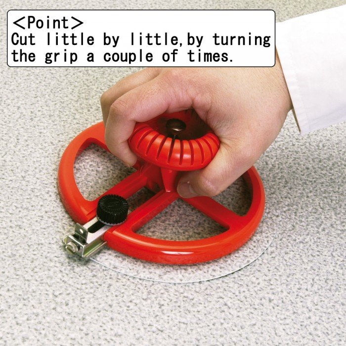 NT Cutter Heavy-Duty Circle Cutter,3 - 16cm (C-2500P)