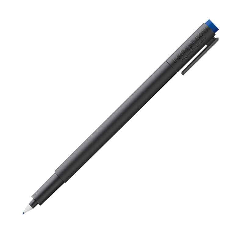 edding 8011 cleanroom marker 0.6mm fine nib black blue 2 Pack 2 Blue