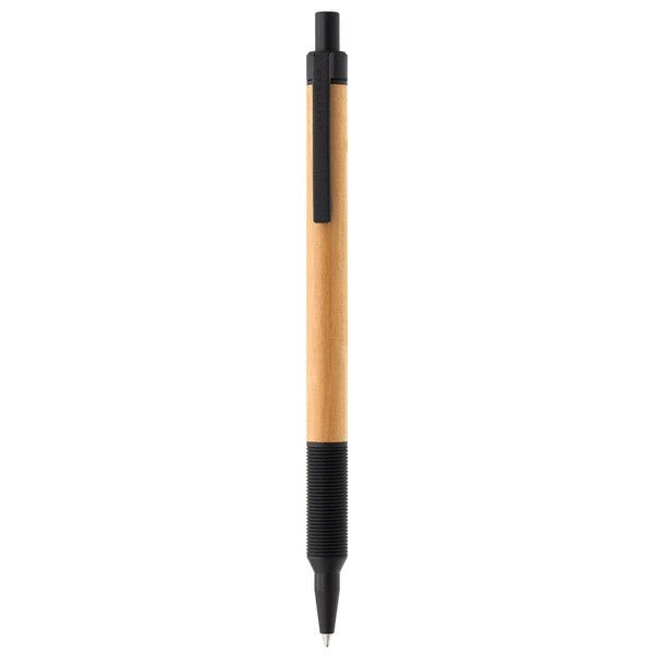 Luddite EVERDRAW Wood Ballpoint Pen 0.8mm Matte Black Cherry Wood
