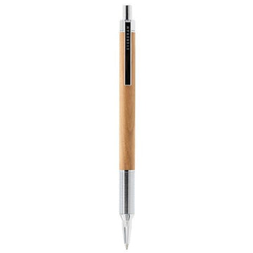 Luddite EVERDRAW Wood Ballpoint Pen 0.8mm Silver Cherry Wood