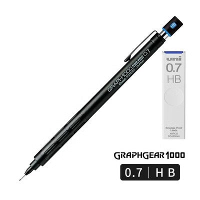 Pentel Graph 1000 FOR PRO Mechanical Pencil with Leads 0.7mm