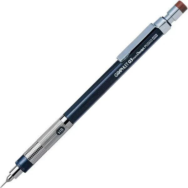 Pentel Graphlet Mechanical Pencil 0.3/0.4/0.5/0.7/0.9mm 0.3mm