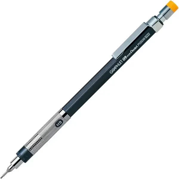 Pentel Graphlet Mechanical Pencil 0.3/0.4/0.5/0.7/0.9mm 0.9mm